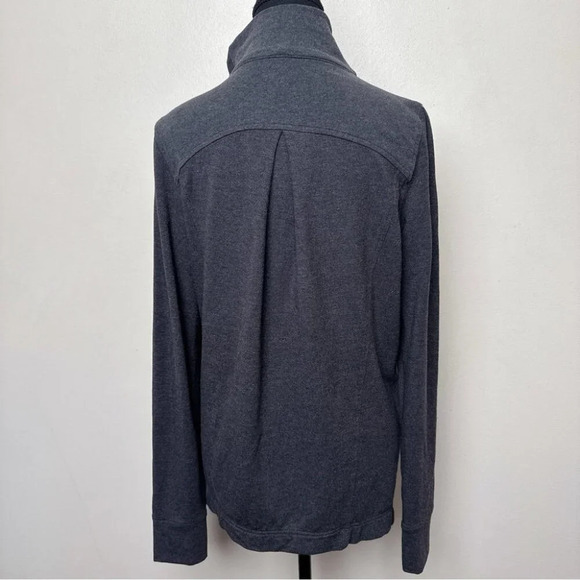 Lululemon Womens 8 Coast Wrap Heathered Black - Picture 3 of 16